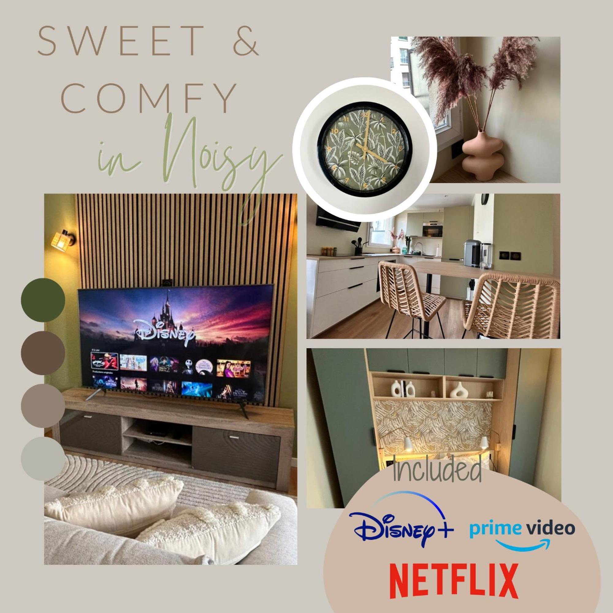 Sweet And Comfy In Hyper City Center With Netflix, Prime And Disney Plus Included Noisy-le-Grand Bagian luar foto